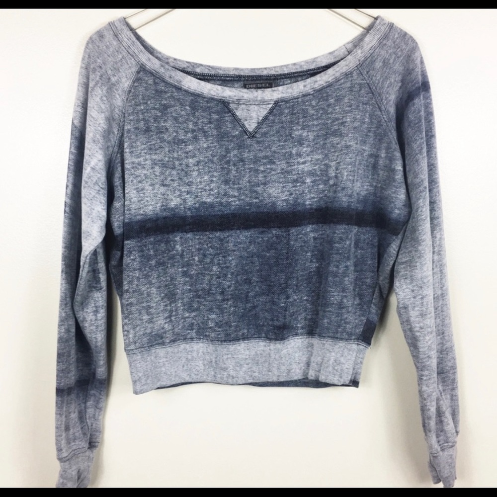 Diesel crop sweatshirt